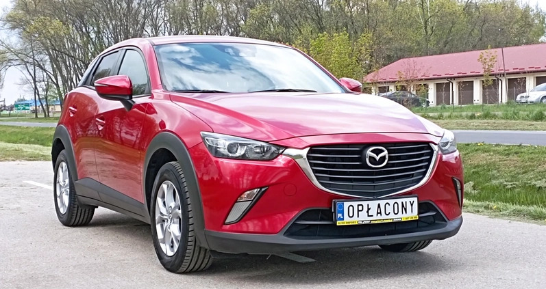 Mazda CX-3 cena 53900 przebieg: 200000, rok produkcji 2015 z Żuromin małe 466